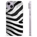 iPhone 14 Plus Custodia TPU - Zebra