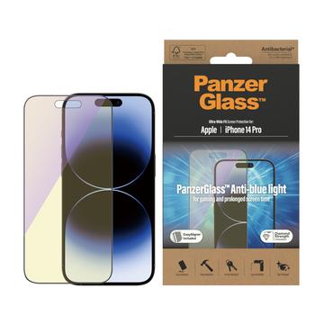 Proteggi Schermo PanzerGlass Ultra-Wide Fit Anti-Blue Light EasyAligner per iPhone 14 Pro