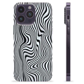 iPhone 14 Pro Max Custodia TPU - Zebra Ipnotica