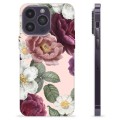 iPhone 14 Pro Max Custodia TPU - Fiori Romantici