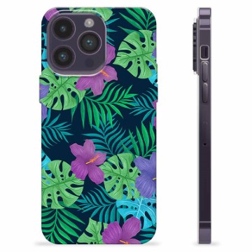 iPhone 14 Pro Max Custodia TPU - Fiore Tropicale