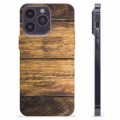 iPhone 14 Pro Max Custodia TPU - Legno