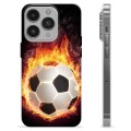 iPhone 14 Pro Custodia TPU - Fiamma di Calcio