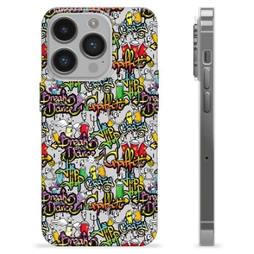 iPhone 14 Pro Custodia TPU - Graffiti