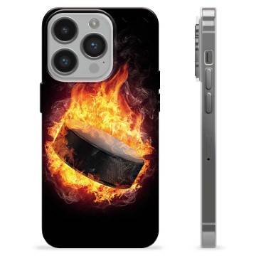 iPhone 14 Pro Custodia TPU - Hockey su Ghiaccio