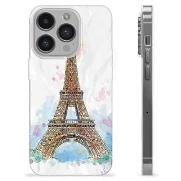 iPhone 14 Pro Custodia TPU - Parigi