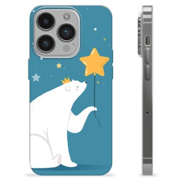 iPhone 14 Pro Custodia TPU - Orso Polare