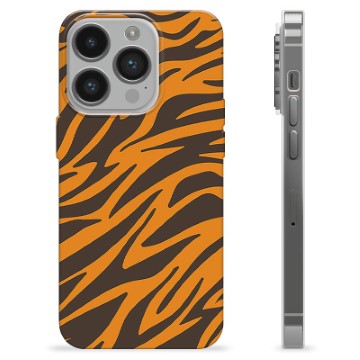 iPhone 14 Pro Custodia TPU - Tigre