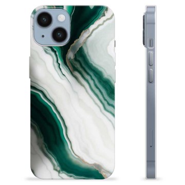 iPhone 14 Custodia TPU - Marmo Smeraldo