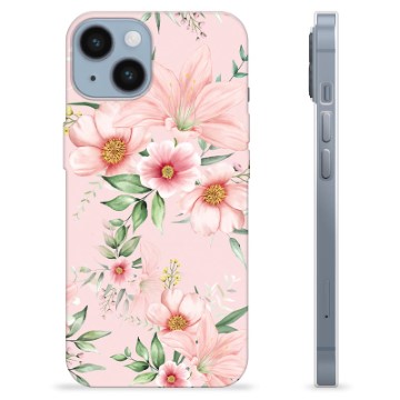 iPhone 14 Custodia TPU - Fiori ad Acquerello