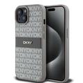 Custodia iPhone 15 DKNY Repeat Pattern Tonal Stripe