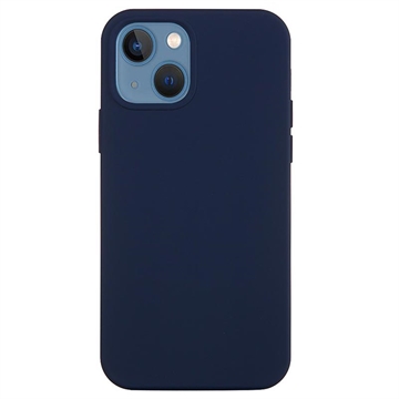 Custodia Silicone Liquido per iPhone 15 - Blu Scuro