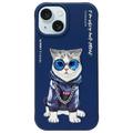 Custodia Gatto per iPhone 15 Nimmy Friends Glasses Cool