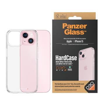 Custodia PanzerGlass HardCase con D3O per iPhone 15 - Trasparente