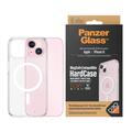 PanzerGlass HardCase Custodia MagSafe per iPhone 15 - Compatibile con D3O - trasparente