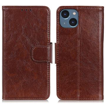 Custodia a portafoglio per iPhone 15 Plus serie elegante