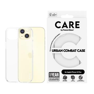 Custodia per iPhone 15 Plus PanzerGlass Care Urban Combat - Trasparente