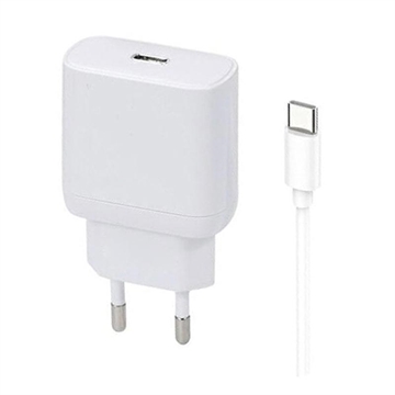 Caricabatterie Beline PD 3.0 USB-C GaN per iPhone 15 Pro/15 Pro Max/16 Pro/16 Pro Max - 30W - Bianco