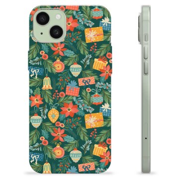 iPhone 15 Plus Custodia TPU - Decorazioni Natalizie