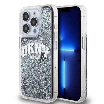 Custodia iPhone 15 Pro DKNY Liquid Glitter Arch Logo