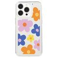 Custodia iPhone 15 Pro Fashion TPU - Fiori colorati