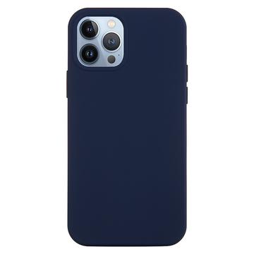 Custodia Silicone Liquido per iPhone 15 Pro - Blu Scuro