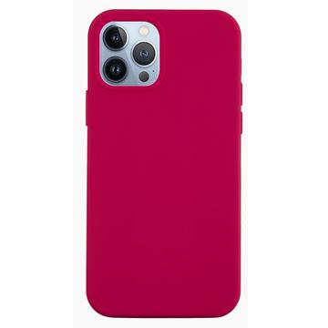 Custodia Silicone Liquido per iPhone 15 Pro - Rosa Neon