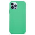 Custodia Silicone Liquido per iPhone 15 Pro - Menta