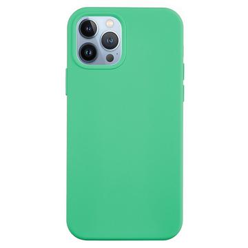 Custodia Silicone Liquido per iPhone 15 Pro - Menta