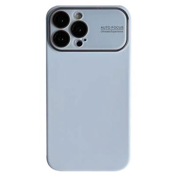 Custodia in Silicone Liquido con Protezione in Vetro per Lenti per iPhone 15 Pro