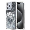 Custodia iPhone 15 Pro Max DKNY Liquid Glitter Arch Logo