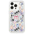 Custodia iPhone 15 Pro Max Fashion TPU - Note musicali