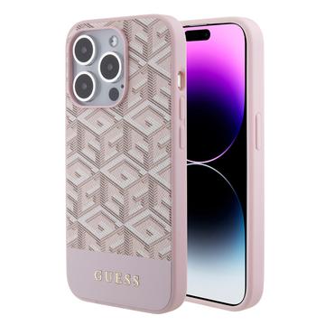 Custodia Guess G Cube Mag per iPhone 15 Pro Max - Pink