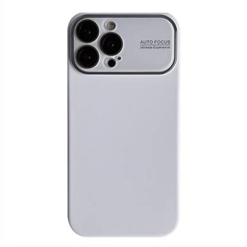 Custodia in Silicone Liquido con Protezione in Vetro Lente per iPhone 15 Pro Max