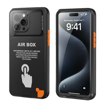 Custodia impermeabile ShellBox Air Box per iPhone 15 Pro Max - Nero