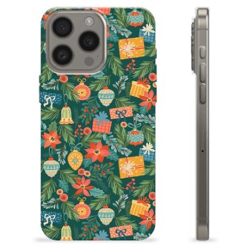 iPhone 15 Pro Max Custodia TPU - Decorazioni Natalizie