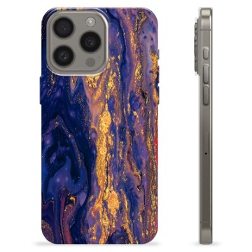 iPhone 15 Pro Max Custodia TPU - Crepuscolo Dorato