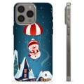 iPhone 15 Pro Max Custodia TPU - Pupazzo di Neve