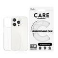 Custodia per iPhone 15 Pro PanzerGlass Care Urban Combat - Trasparente