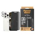 iPhone 15 Pro PanzerGlass Privacy confezione 3 in 1