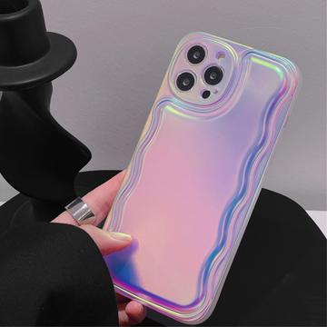 iPhone 15 Pro Radiant Wavy Laser Aurora Case