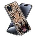 Custodia in TPU Stylish Ultra Sottile per iPhone 15 Pro - Leopardo