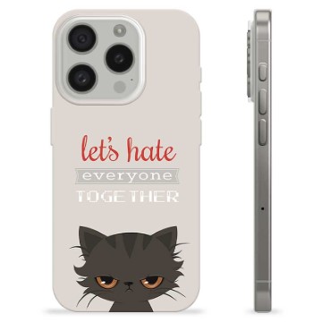 iPhone 15 Pro Custodia TPU - Gatto Arrabbiato