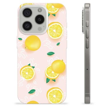 iPhone 15 Pro Custodia TPU - Motivo Limone