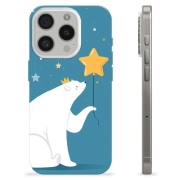 iPhone 15 Pro Custodia TPU - Orso Polare