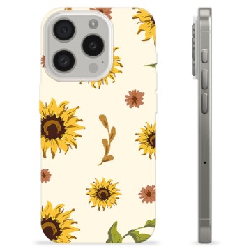 iPhone 15 Pro Custodia TPU - Girasole