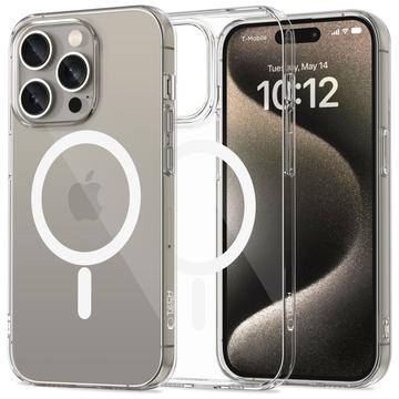 Custodia magnetico in TPU Tech-Protect FlexAir per iPhone 15 Pro - Trasparente