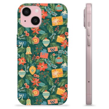 iPhone 15 Custodia TPU - Decorazioni Natalizie