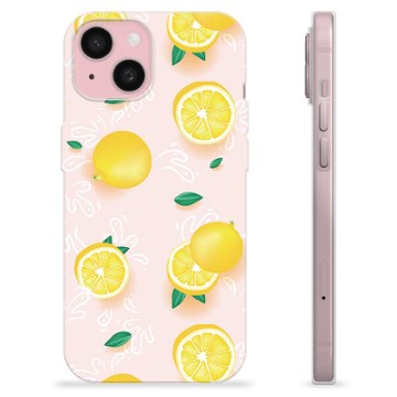 iPhone 15 Custodia TPU - Motivo Limone