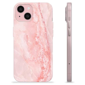 iPhone 15 Custodia TPU - Marmo Rosa